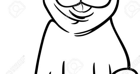 471x250 Pug Drawing Black And White A Face Easy Step To Tumblr