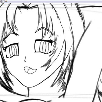 336x336 How To Draw A Anime Boy Face Step