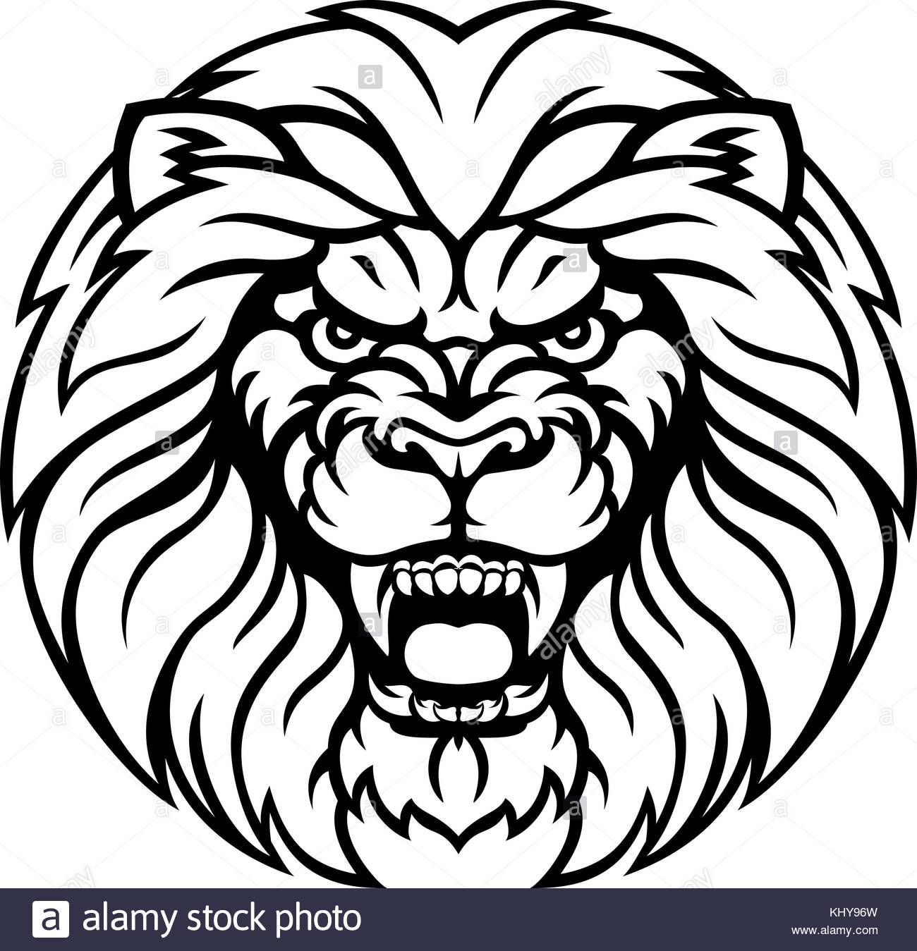 1300x1349 lion drawing face angry sketch stock photos attachment