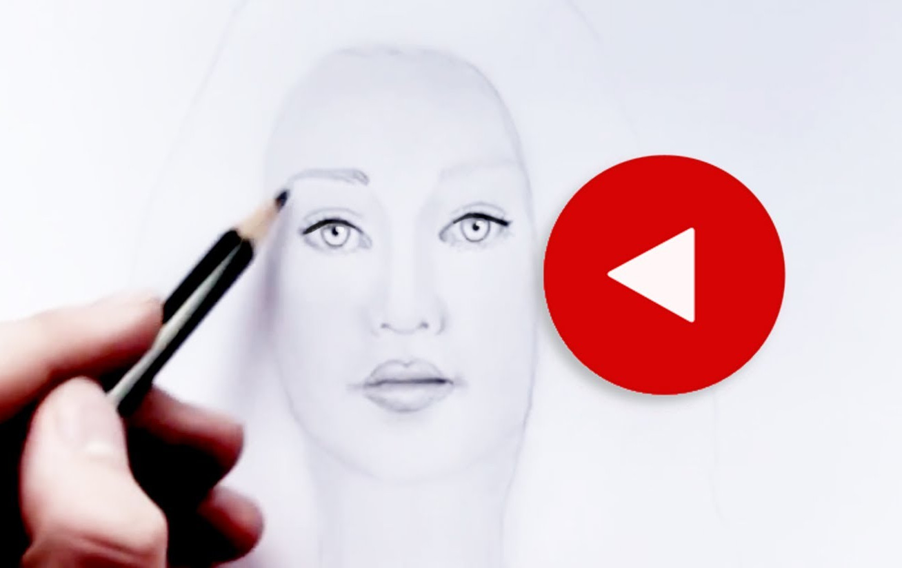 1308x824 How To Draw A Face Step
