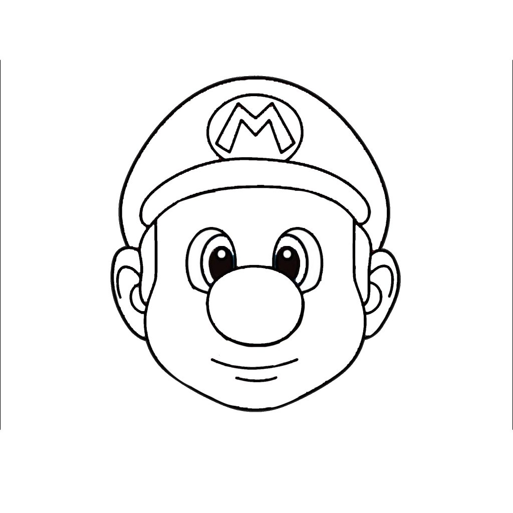 1024x1024 Ways To Draw Super Mario In Easy Steps For Beginners