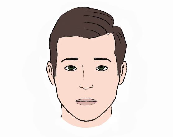 557x442 How To Draw A Face For Beginners How To Draw For Kids