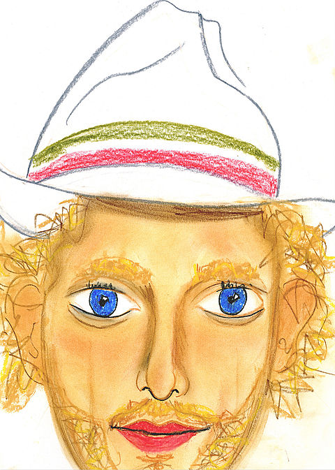 480x673 Princess Gloria's Portrait Drawing