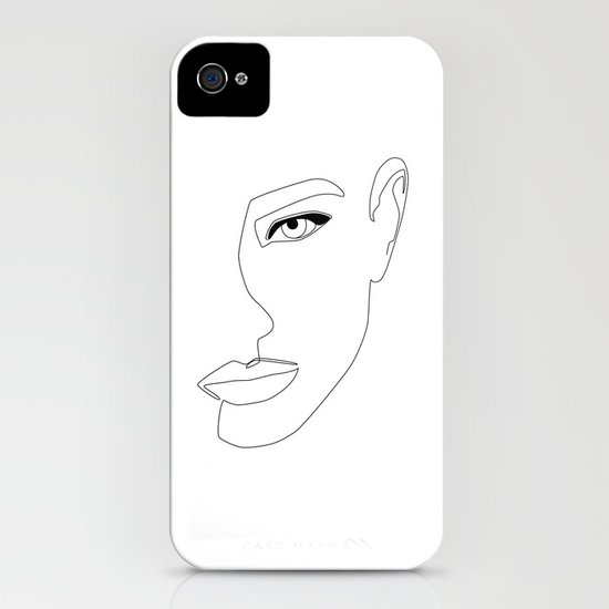 550x550 Face Shadow Iphone Case