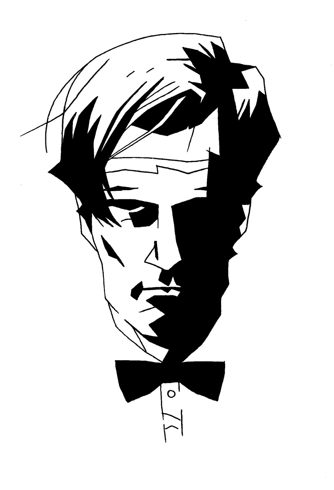 1092x1600 Face In Shadow Drawing