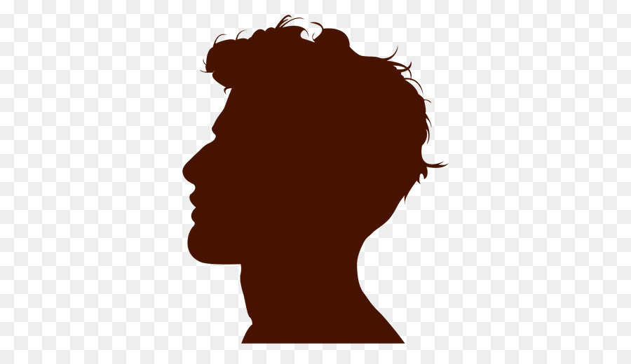 900x520 Silhouette, Drawing, Face, Transparent Png Image Clipart Free