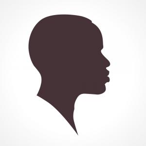 300x300 Woman Man Face Silhouette Black Profile Soidergi