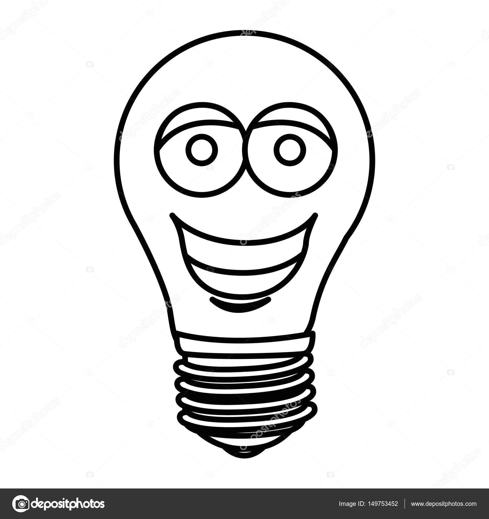 1600x1700 Cartoon Drawing Light Bulb Silhouette Of Cartoon Face Light Bulb
