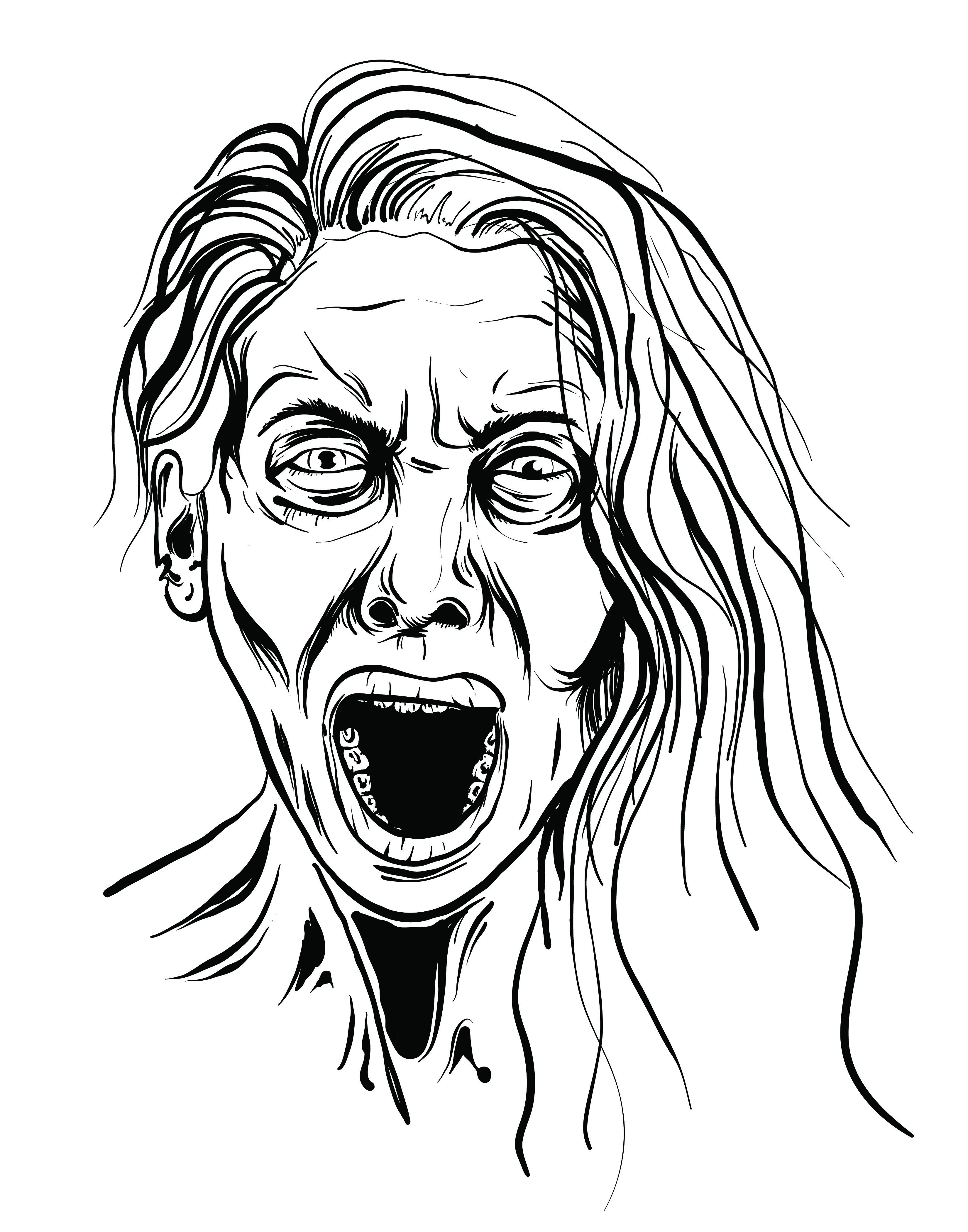 3300x4200 Line Work And Facial Expression Study On My Wacom Tablet