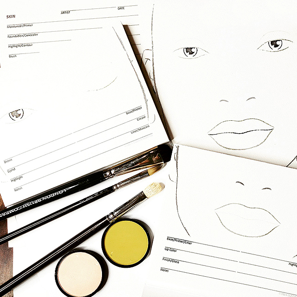 600x600 Eye, Lip Or Face Chart Click Beauty Supply