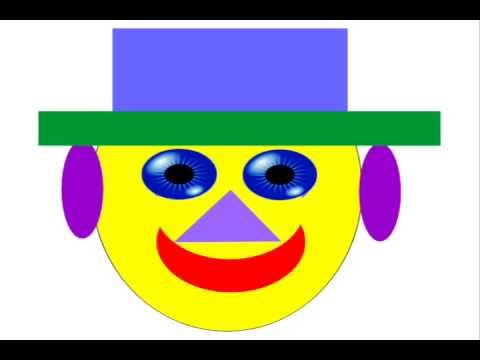 480x360 Learn, How To Make A Clown Face