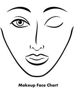 248x320 Buy Makeup Artist Face Chart Workbook Complete Edition Book