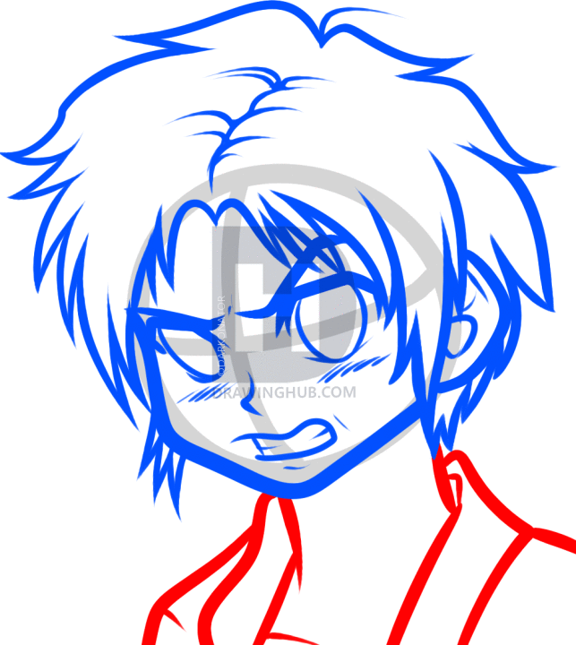 643x720 how to draw angry faces, anime angry face, step