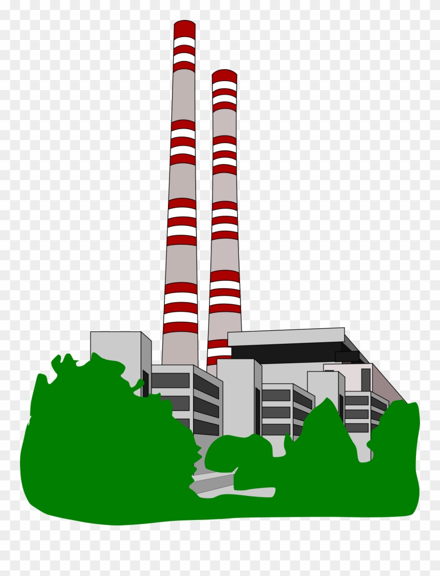 880x1151 Vector Factory Power Sector Clip Art Library Library