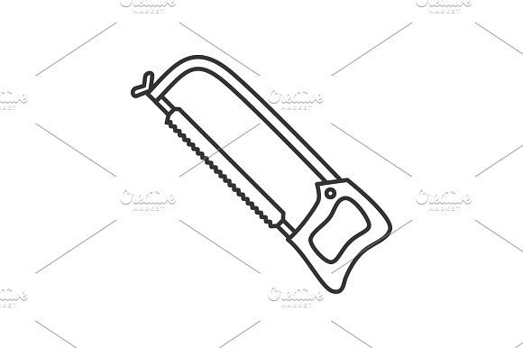 580x386 Hacksaw Linear Icon