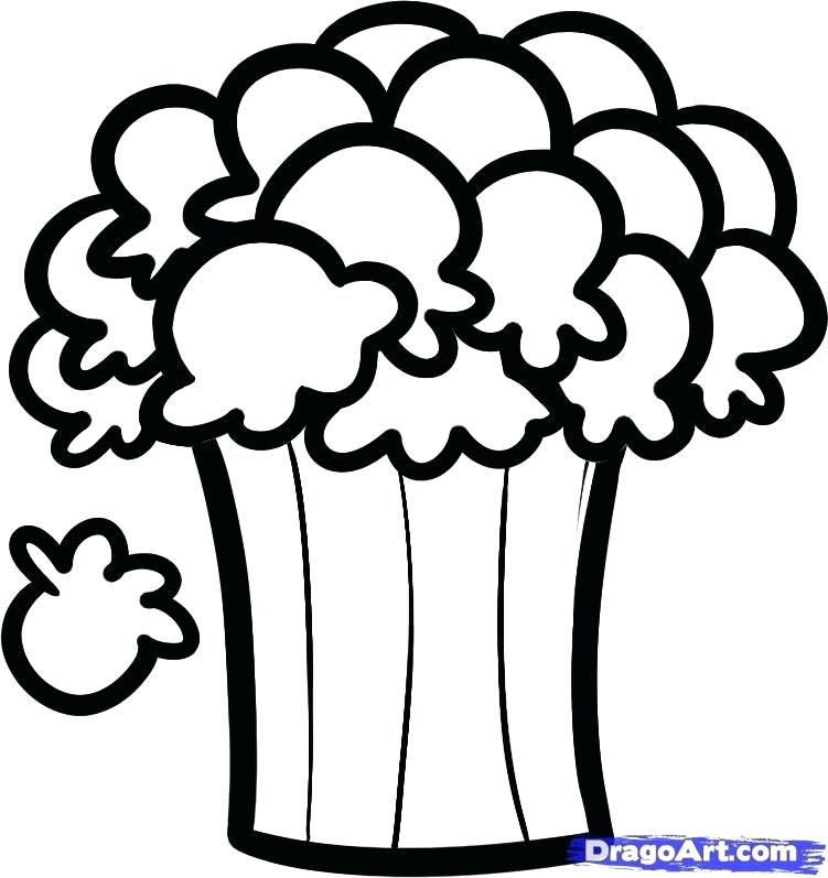 751x797 Drawings Of Popcorn Comments Popcorn Factory Drawings