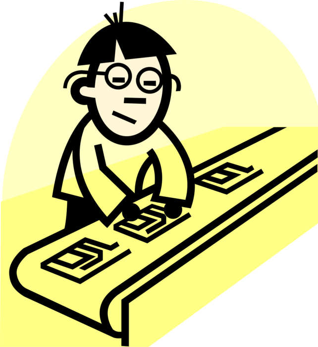 642x700 Assembly Line Production Worker