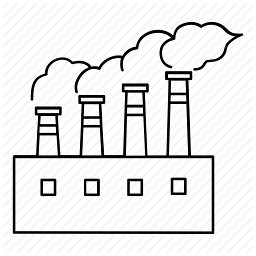 512x512 Pollution, Factory, Technology, Transparent Png Image Clipart