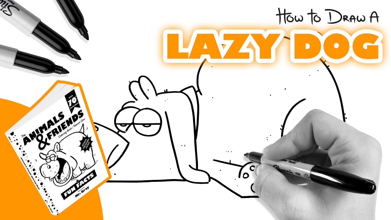 1280x720 How To Draw A Lazy Dog