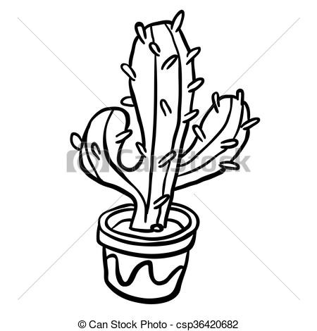 450x470 collection of free cacti clipart black and white download