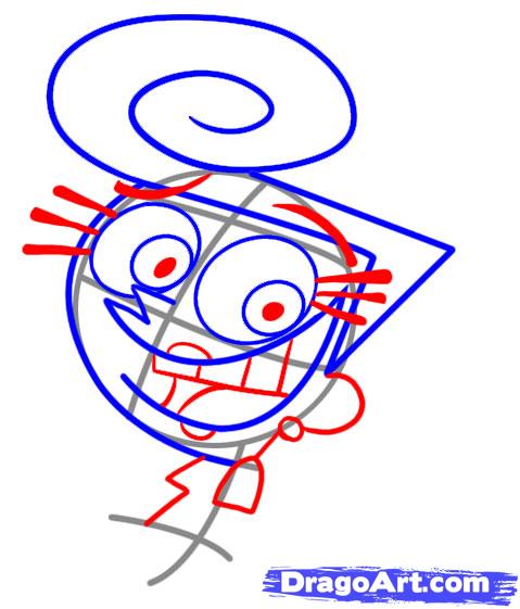479x561 How To Draw Fairly Odd Parents, Step