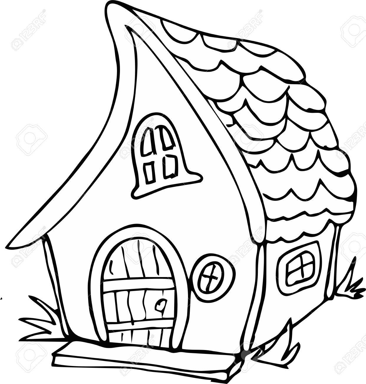 1242x1300 Fairy House Clipart