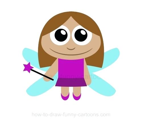 500x432 How To Draw A Easy Fairy Easy Anime Drawings How To Draw