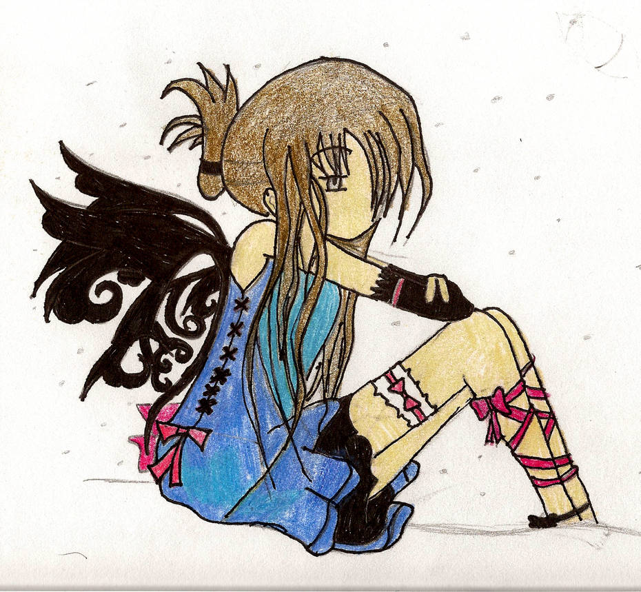 930x859 Fairy Drawing