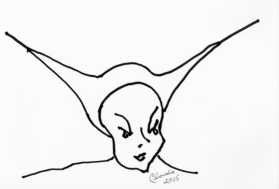 900x611 Fairy Drawing