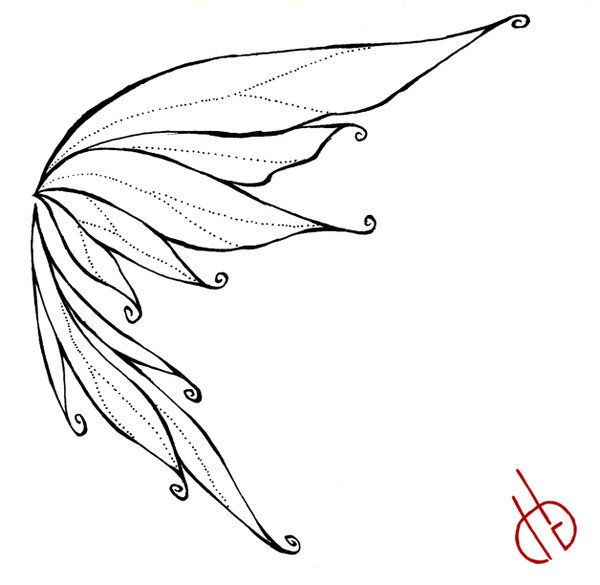 600x585 Easy To Draw Halloween Fairy