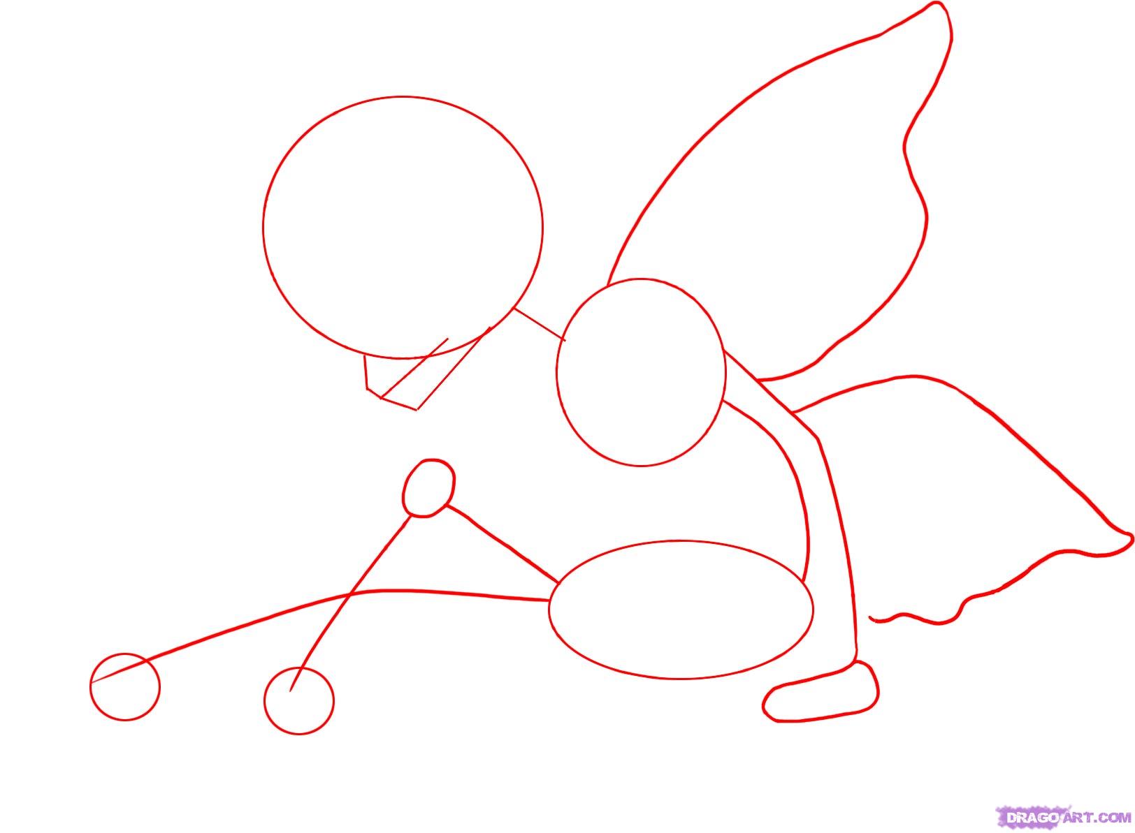 1624x1193 Draw A Hell Fairy, Step