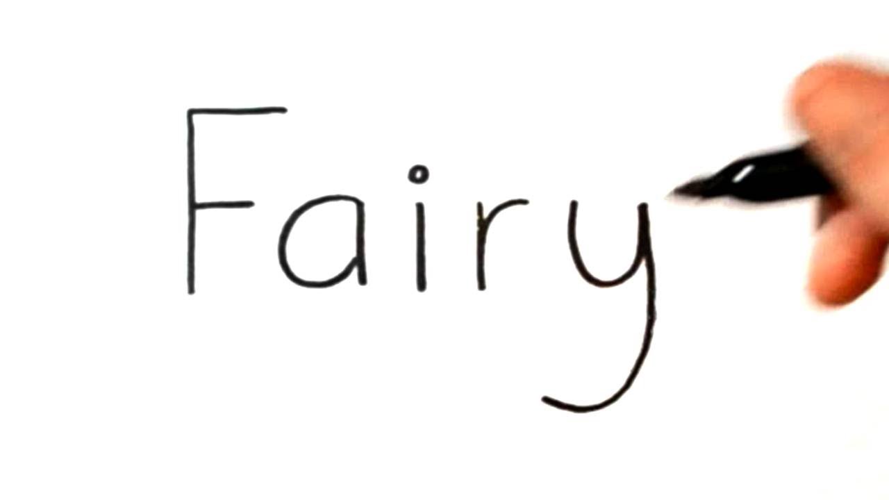 1280x720 How To Turn Words Fairy Into A Cartoon