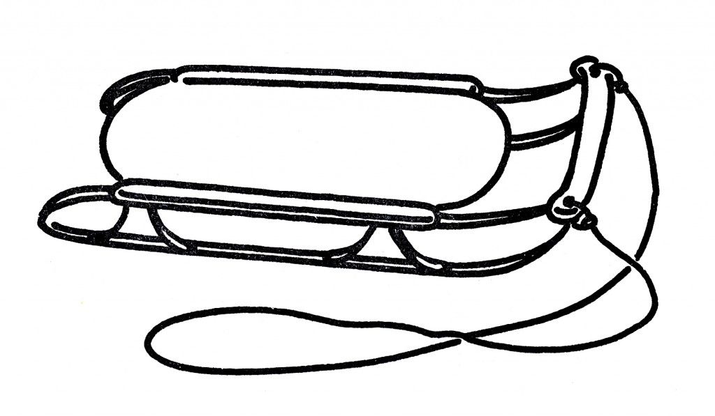 1024x597 Sled Clip Art