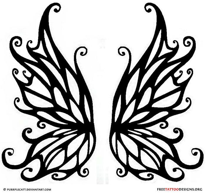 700x662 Small Fairy Tattoos Outline Ideas And Designs