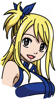 215x382 Lucy Heartfilia Fairy Tail, Anime Step