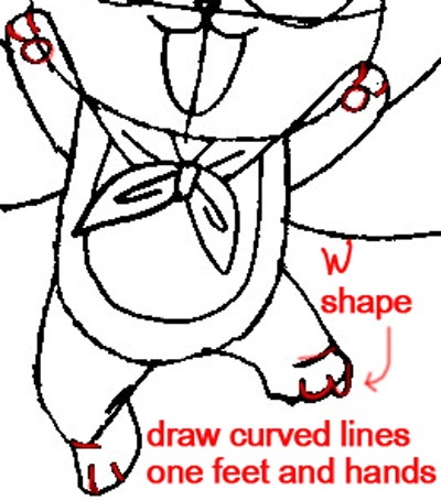 400x455 How To Draw Exceed Happy From Fairy Tail With Easy Anime Step