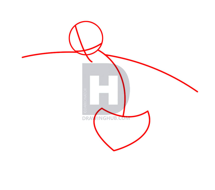 814x720 How To Draw Erza, Step