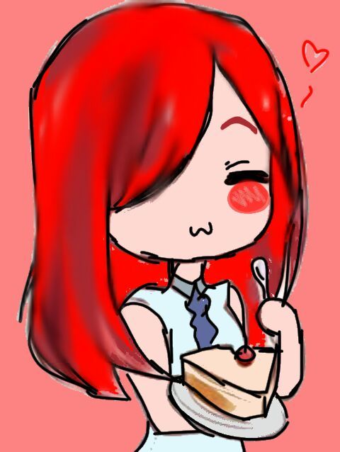 480x638 This Really Old Drawings Of Erza Eating Cake Fairy Tail Amino