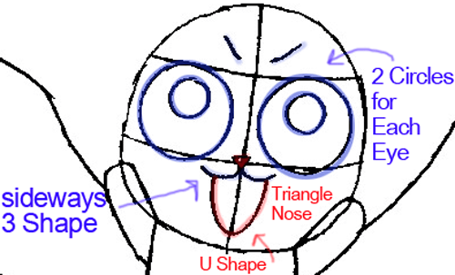 500x303 How To Draw Exceed Happy From Fairy Tail With Easy Anime Step