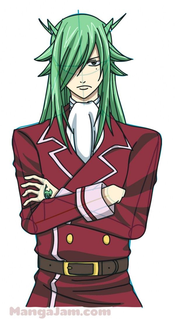 600x1091 how to draw freed justine from fairy tail step