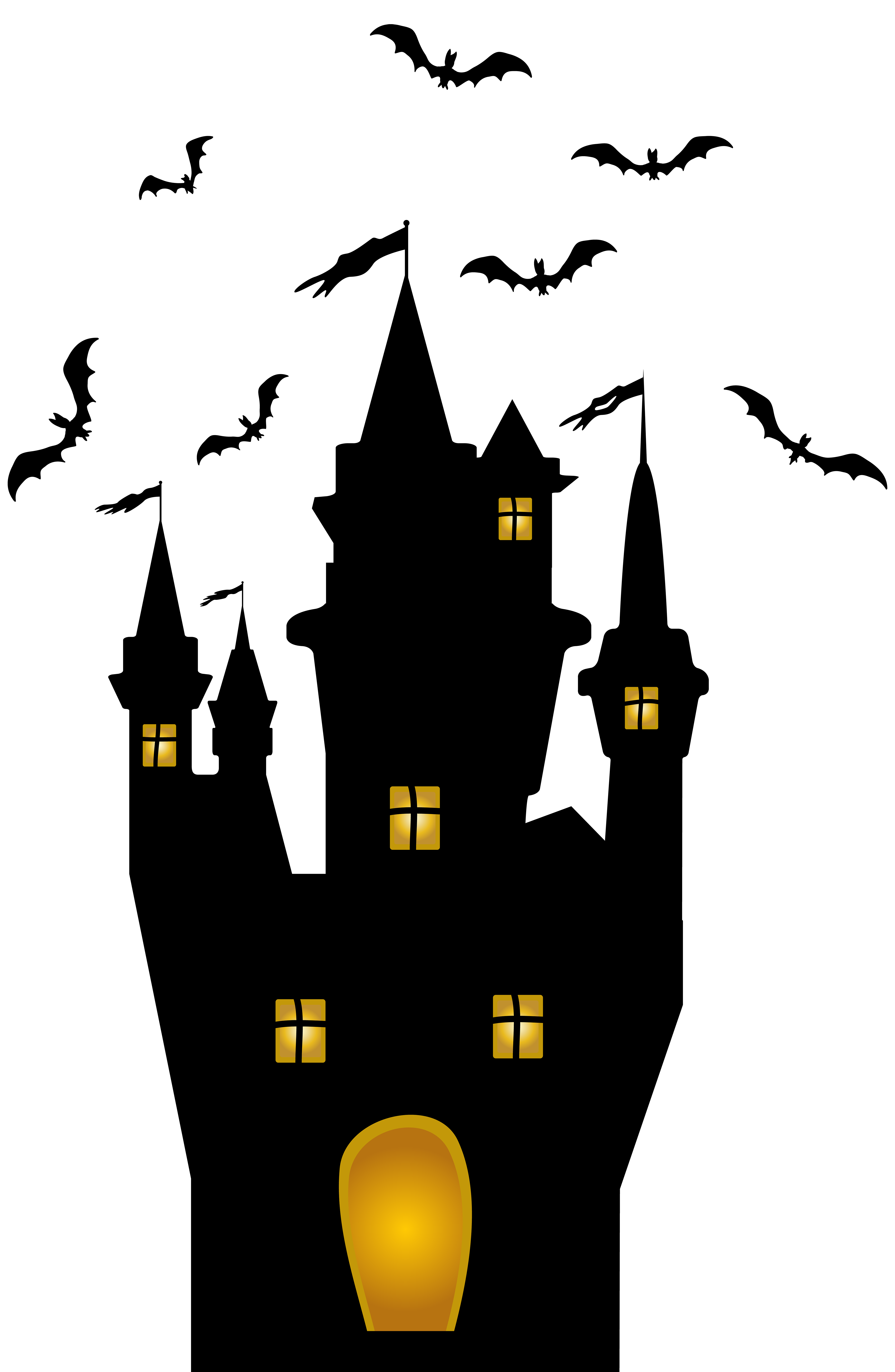 4567x7000 Drawing Halloween Castle Transparent Png Clipart Free Download