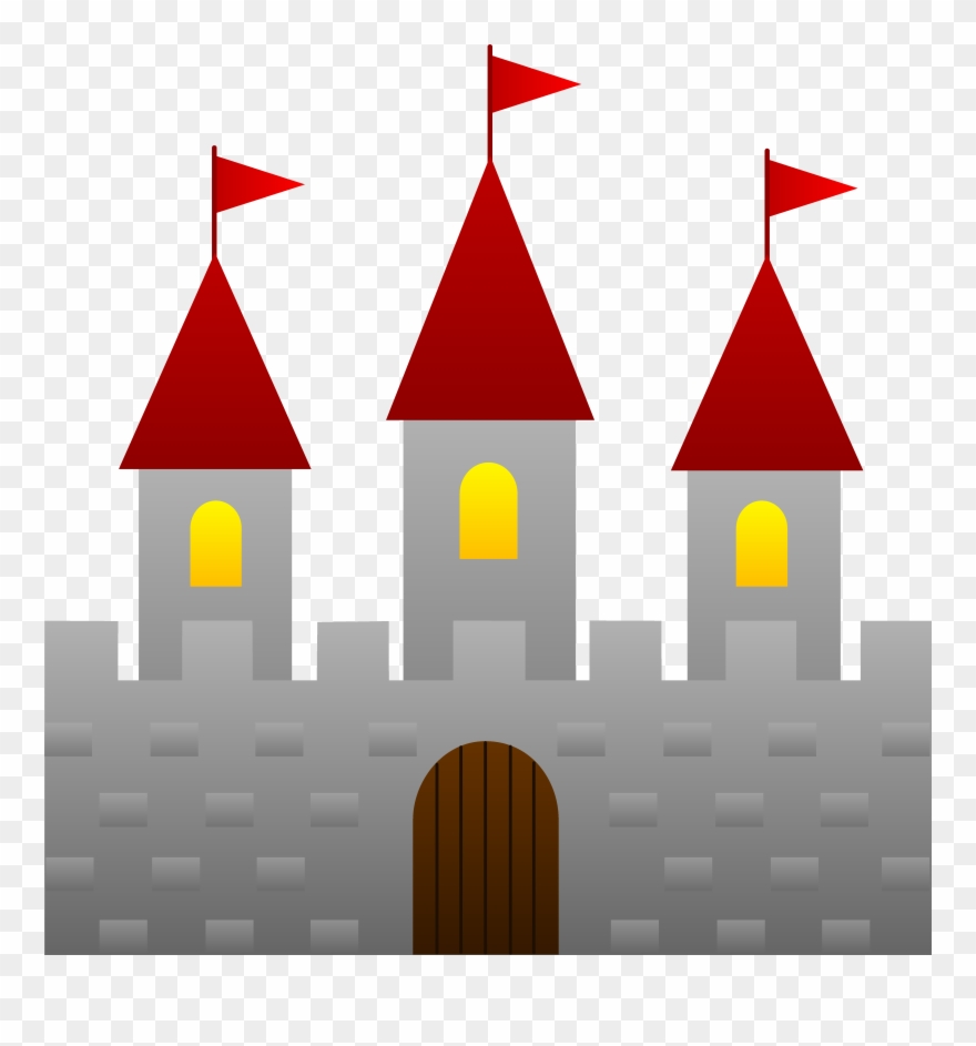 880x943 Fairy Tale Castle Clip Art