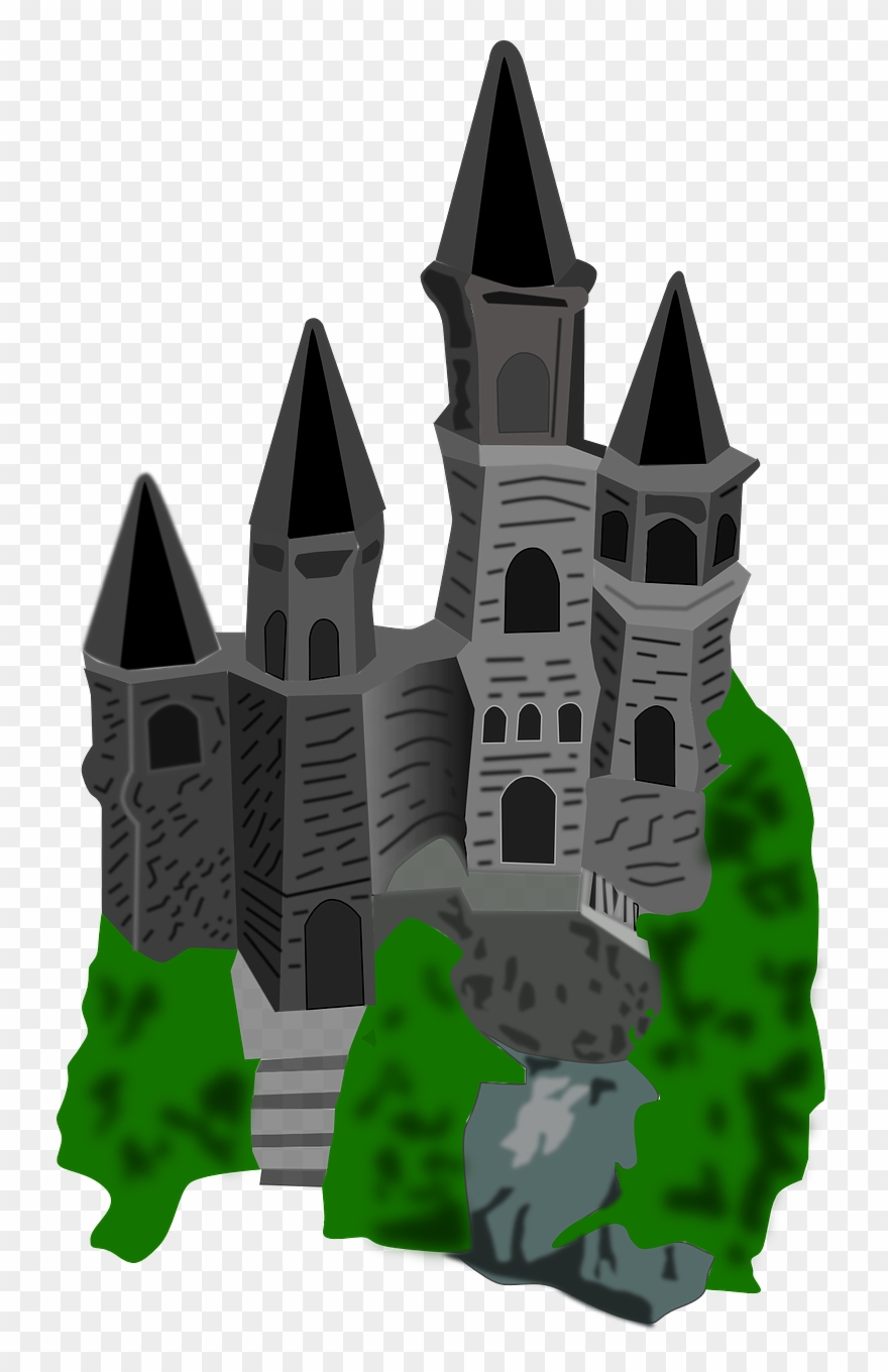 880x1360 towers clipart castle tower