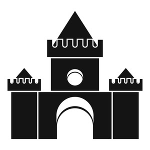 300x300 Fairytale Castle Trees Public Cultural Park Royalty Free Vectors