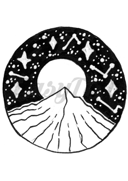 424x600 Fake Drawing Nature Transparent Png Clipart Free Download