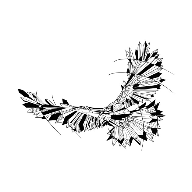 630x630 Geometric Falcon