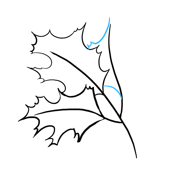 680x678 How To Draw Fall Oak Leaves