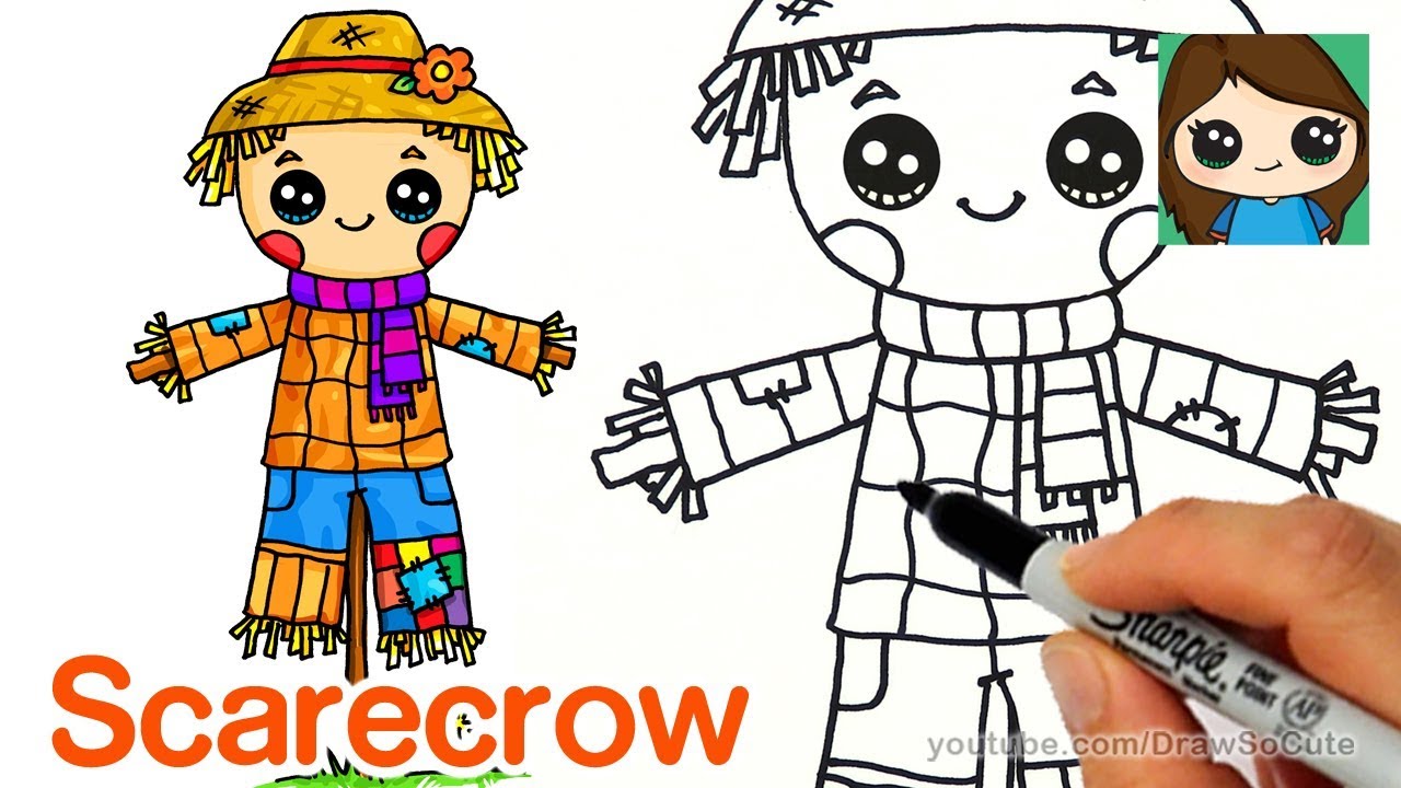 1280x720 Fall Drawings Kids Youtube