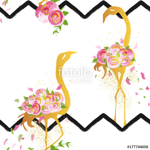 500x500 Abstract, Hand Drawn Golden