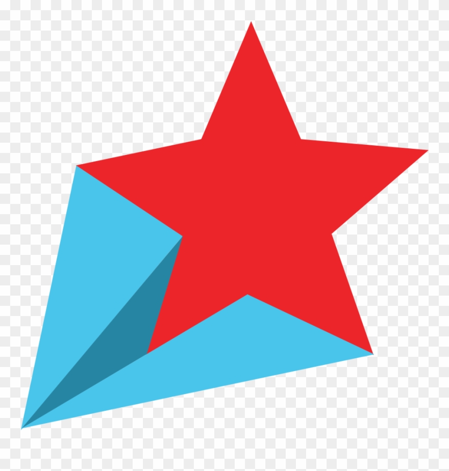 880x924 Colorful Shooting Stars Clipart